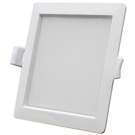 FARETTO INCASSO A LED 10W 220V LATO 115 MM LUCE SWITCH CCT 3000K-4200K-6400K