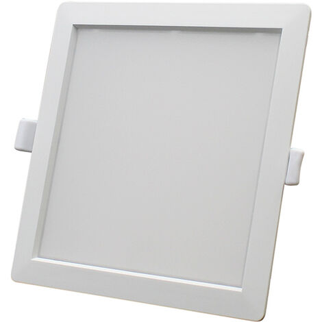 FARETTO INCASSO A LED 18W 220V QUADRATO LATO 170 MM SWITCH CCT 3000K-4200K-6400K