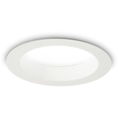 Faretto Incasso Basic Fi Alluminio Bianco Led 15W 3000K D14,4Cm