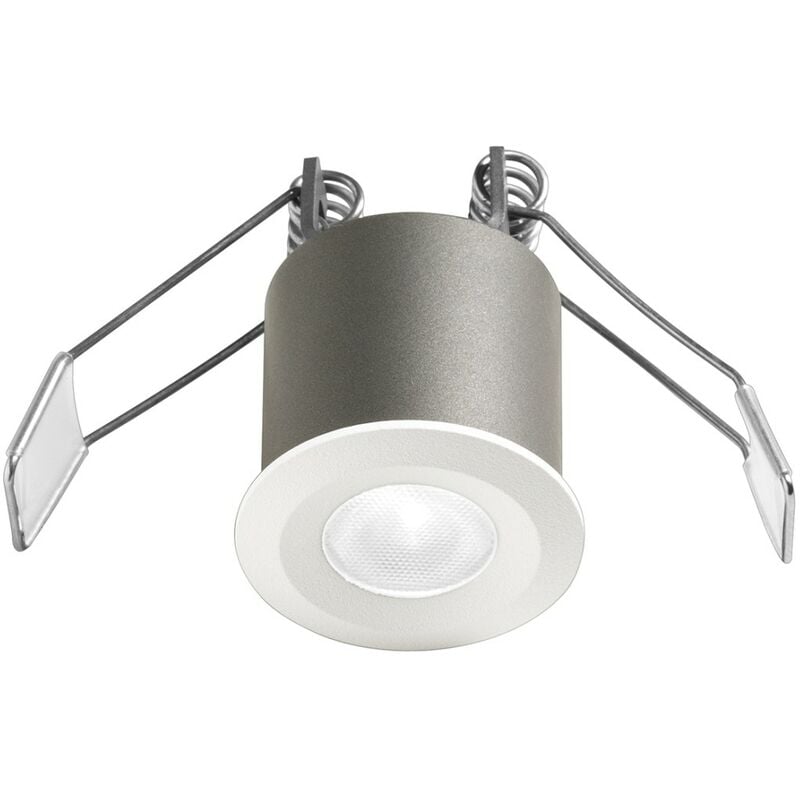 G.e.a.luce - Faretto incasso bianco alluminio gea