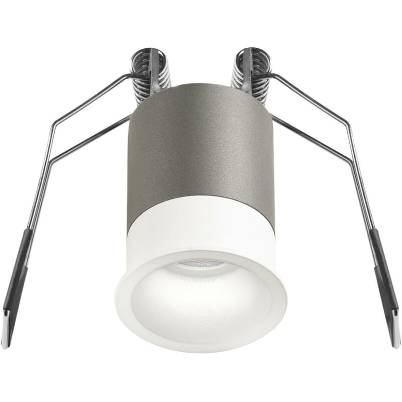 G.e.a.luce - Faretto incasso bianco alluminio gea