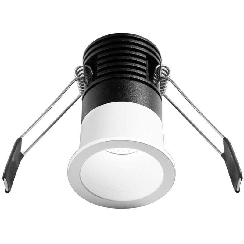 G.e.a.luce - Faretto incasso bianco alluminio gea