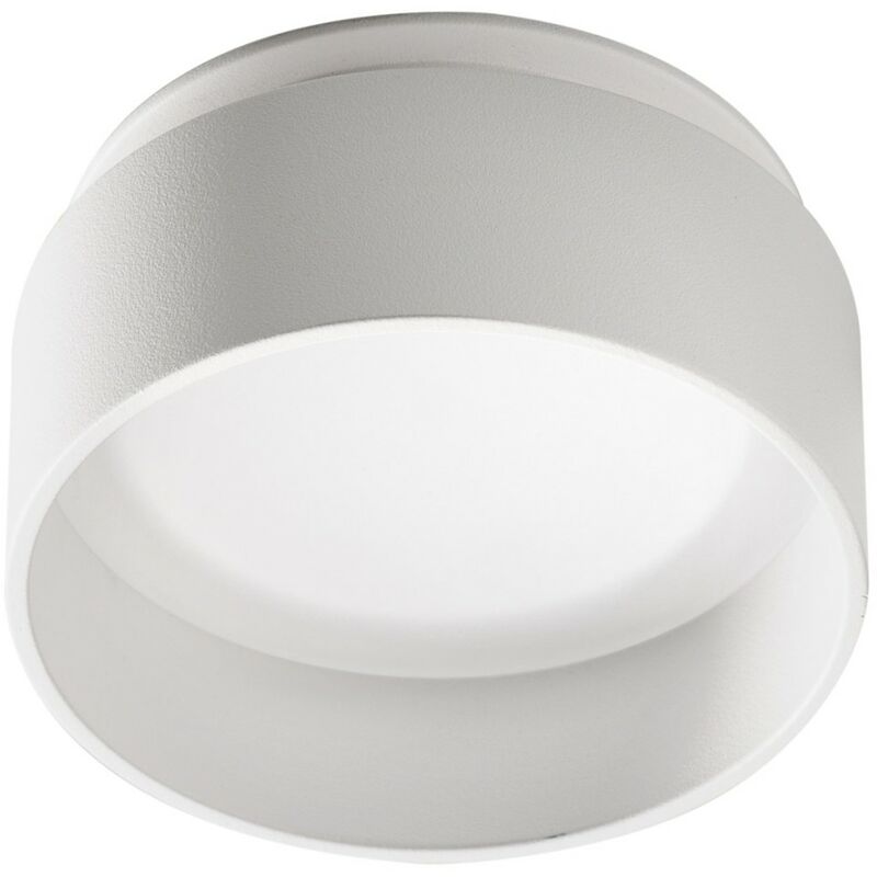 Image of Faretto incasso bianco gea led gfa1210 gu10 led ip20 alluminio metacrilato lampada soffitto biemissione