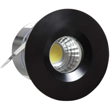Faretto incasso Candellux SH-14 LED 3W IP65 6000K nero