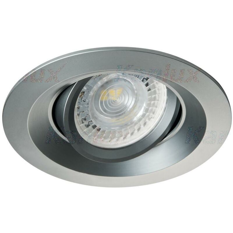 Image of Porta spot integrato 75mm foratura rotonda Grigio