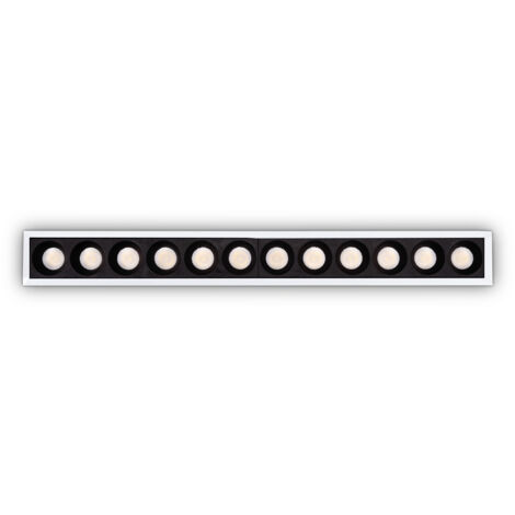 Faretto Incasso Contemporaneo Lika Alluminio Bianco Led 10W 3000K Ip20