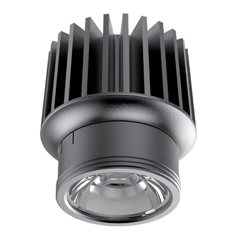 Faretto Incasso Dynamic Alluminio Nero Led 15W 3000K Luce Calda