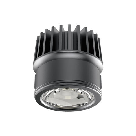 Faretto Incasso Dynamic Alluminio Nero Led 9W 3000K Luce Calda