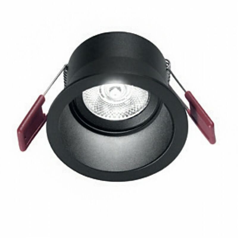 Image of Faretto incasso gea led dione gfa1001c nero lampada soffitto moderna