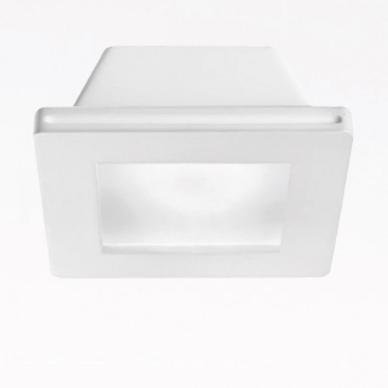 Image of Faretto incasso gesso vetro gea led bianca q gfa594 led gu10 spot moderno cartongesso