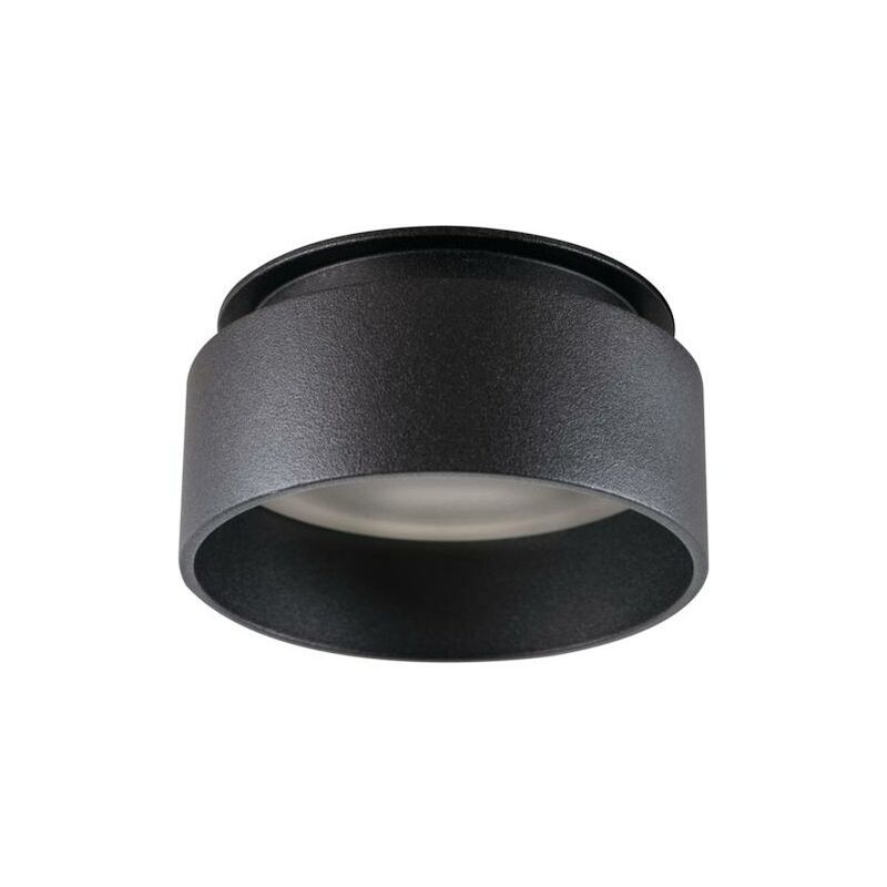 Kanlux - Anello Spot Incrustabile Nero – Alluminio – Ø80mm govik – Compatibile GU10/MR16