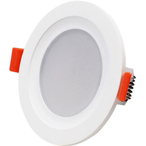 FARETTO INCASSO LED 7W 220V DIAMETRO 95 MM IP65 DRIVER INCORPORATO F.I.70-85 MMLuce Fredda 6400k
