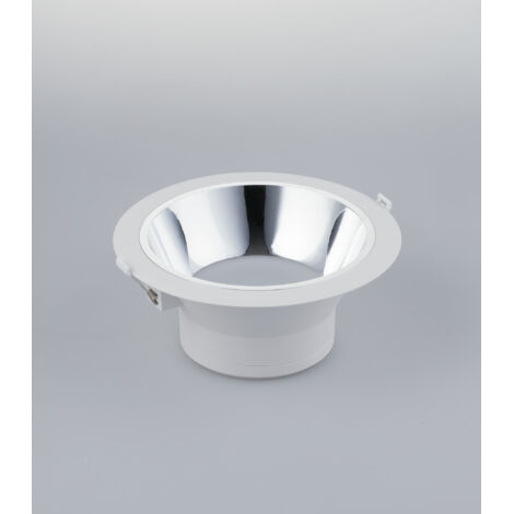 Faretto Incasso  LED Controsoffitto MACK BIANCO/CROMO 15W 1500LM 4000K 15X8 1CM