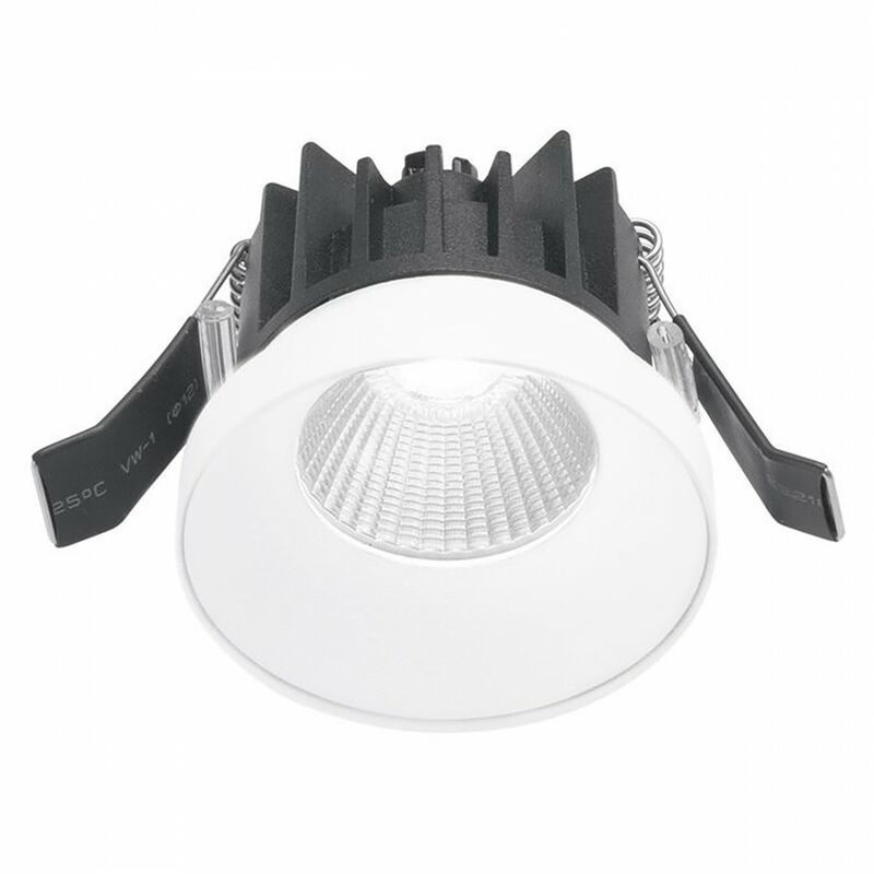 Image of Faretto incasso led gea led danae gfa301 bianco lampada soffitto moderna