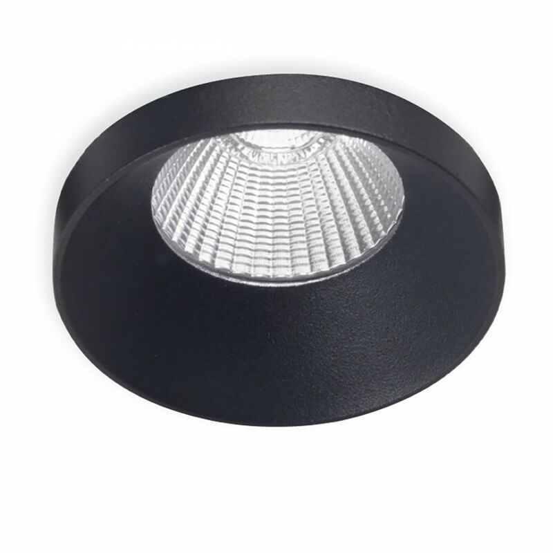 Image of Faretto incasso led gea led danae gfa302 nero lampada soffitto moderna