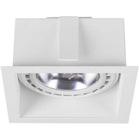 Faretto incasso LED Nowodvorski Downlight bianco quadrato 9413