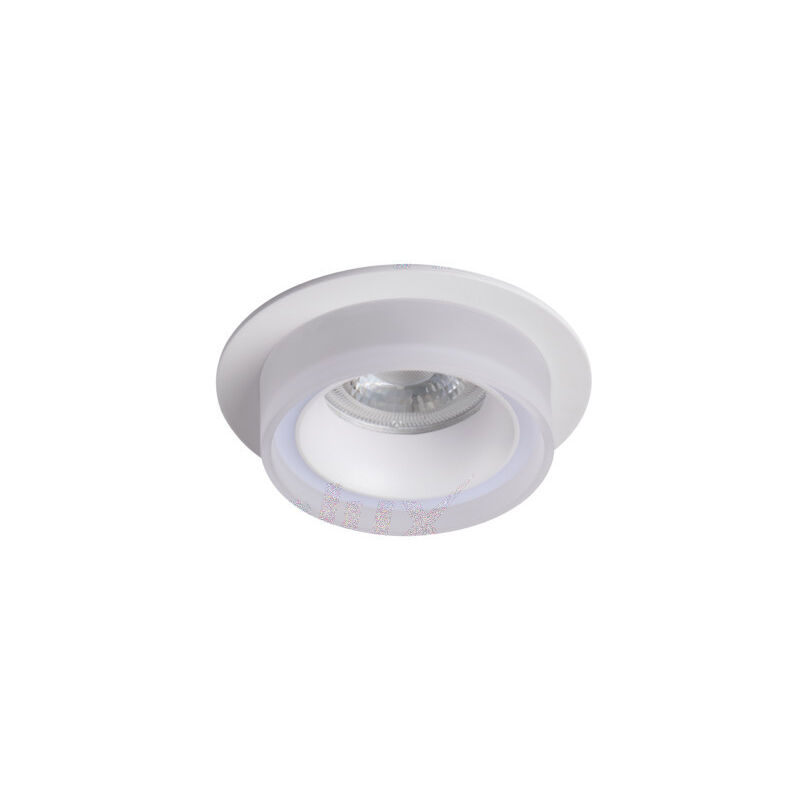 Image of Supporto Faretto da Incasso a Soffitto Bianco ø 92mm GU10/GU5.3