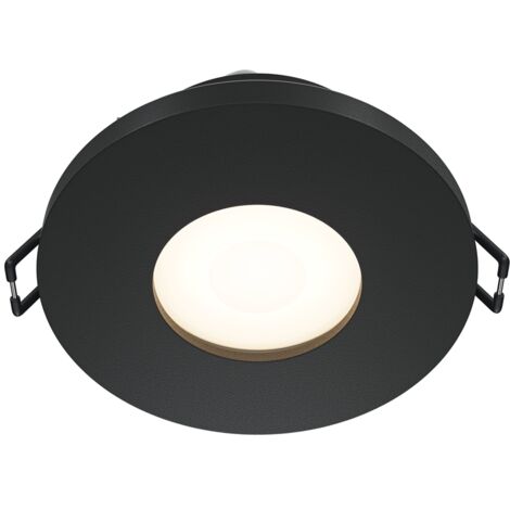 Faretto incasso Maytoni Stark rotondo nero GU10 IP65