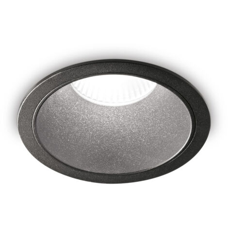 Faretto Incasso Moderno Game Alluminio Nero Led 11W 2700K Luce Calda