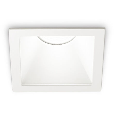 Faretto Incasso Moderno Game Square Alluminio Bianco Led 11W 2700K