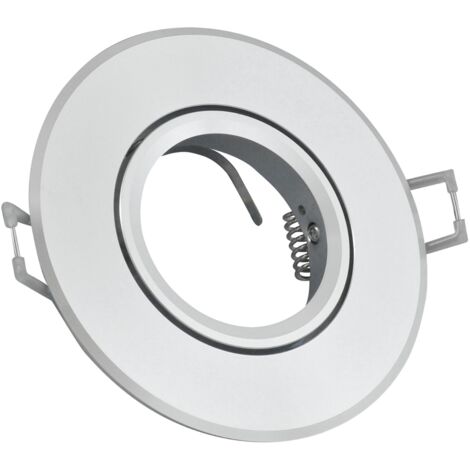 Faretto incasso OPAL WEST alluminio argento GU10 Polux