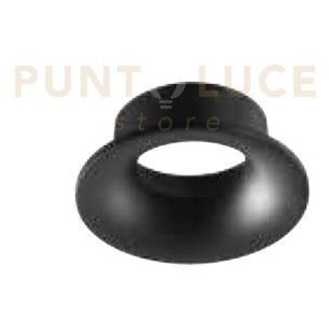 FARETTO INCASSO PLANET GU10 CUT OUT D.8,6CM IP20 NERO
