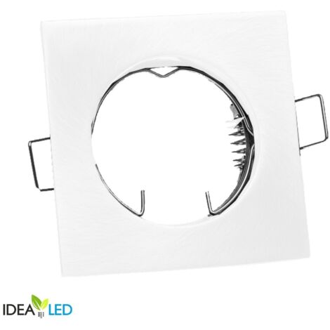Faretto incasso quadrato bianco GU10 IP20 IdeaLED ID-1070
