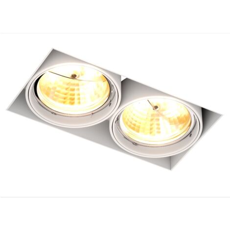 Faretto incasso rettangolare bianco Zuma Line ONEON ES111