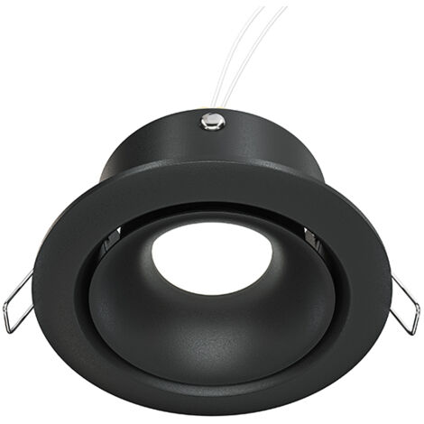 Faretto incasso rotondo nero GU10 50W Maytoni Yin