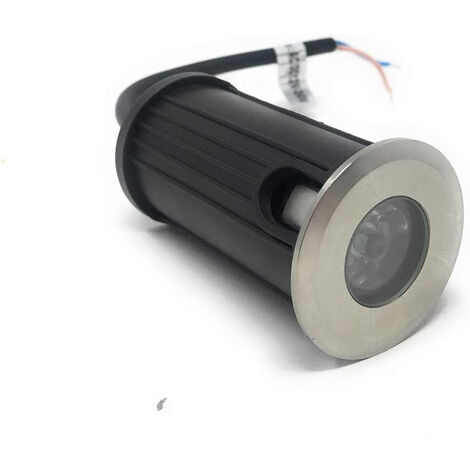 Faretto incasso segnapasso 1 led 1 watt luce naturale 4000k calpestabile da esterno giardino 12V IP68