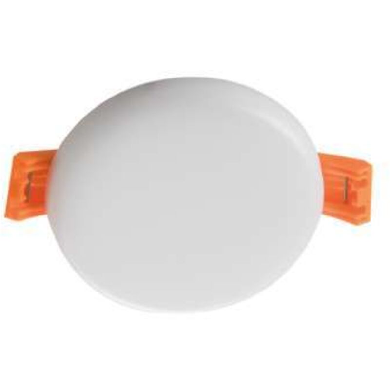 Faretto incasso stagno arel led 230v tondo 6 watt bianco caldo foro 60 mm