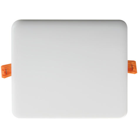 faretto incasso stagno arel led 230v quadrato 14 watt bianco naturale foro 140 mm