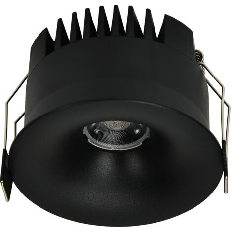 Faretto incasso tondo nero Ø7cm LED 7W CCT Light