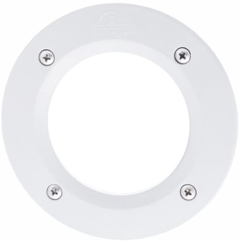 Faretto incasso tondo top light parma bi gx53 led cct ip66 230v bianco resina