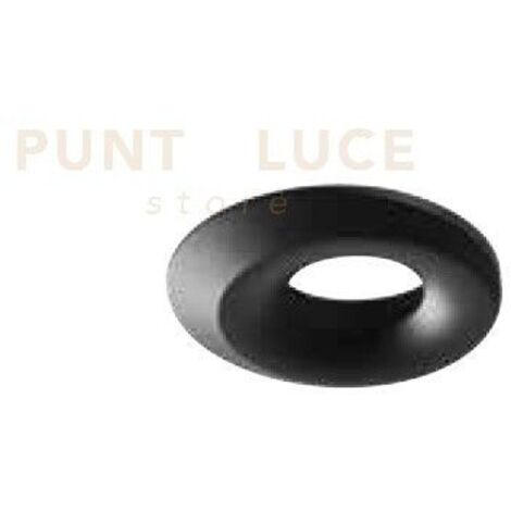 FARETTO INCASSO TUONO GU10 CUT OUT DIAMETRO 9,6CM IP20 NERO