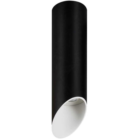 Faretto Italux Argon LED 7W 3000K nero/bianco 25cm