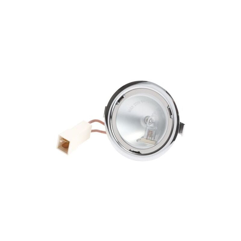 Faretto + lampadina alogena 12v 20w 2006q per cappa whirlpool