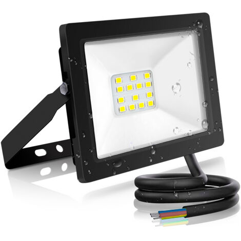 Faretto LED 10W PEGASO - Luce Fredda 6000K - 20.000 Ore di Lavoro - IP65