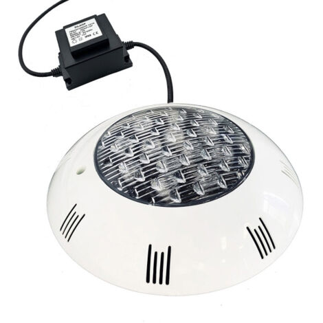 Faretto LED 12V 12w Con Trasformatore per piscina Fontane Impermeabile BLU