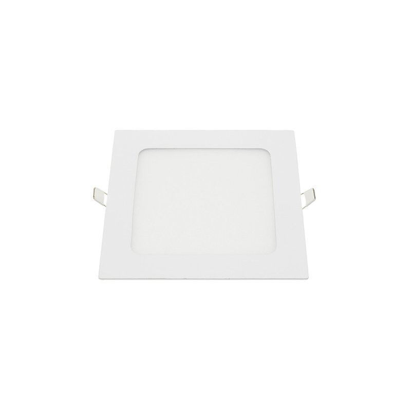 Image of Optonica - Faretto led 12W 900lm (60W) Quadrato Bianco 170mmx170mm - Bianco Caldo 2800K