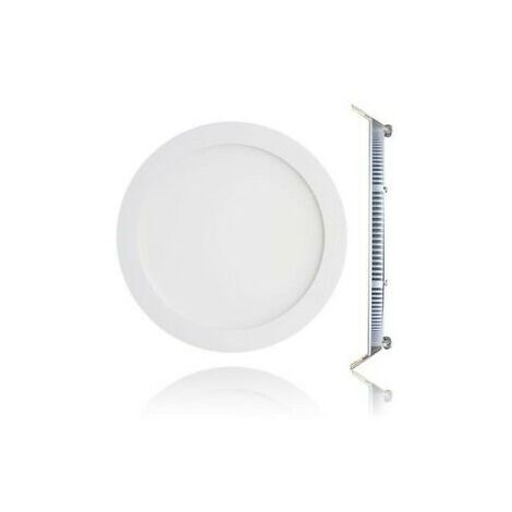 Faretto Led 25 Watt Pannello Incasso rotondo 1800 LM Luce Calda 3200k