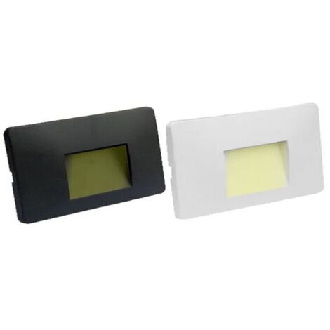 Faretto led 4W esterno IP44 segnapassi per cassetta 503 CCT switch per cambiare 3 tonalita luce bianca calda naturale freddaColore Bianco