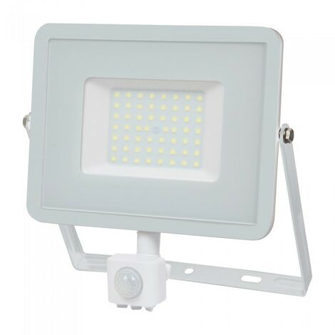 FARO LED FARETTO CON SENSORE DI MOVIMENTO V-TAC 10W WATT