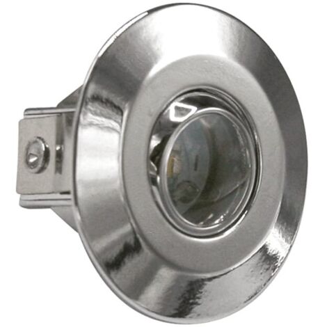 Faretto Led 60°1W Silver Bc Orientabile ( LAMPO cod. TCORSI/BC )