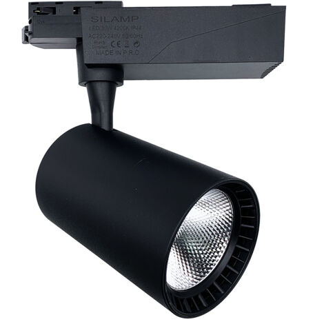 Faretto LED a binario 30w monofase illuminazione a binario led FB-12Luce Calda 3000k