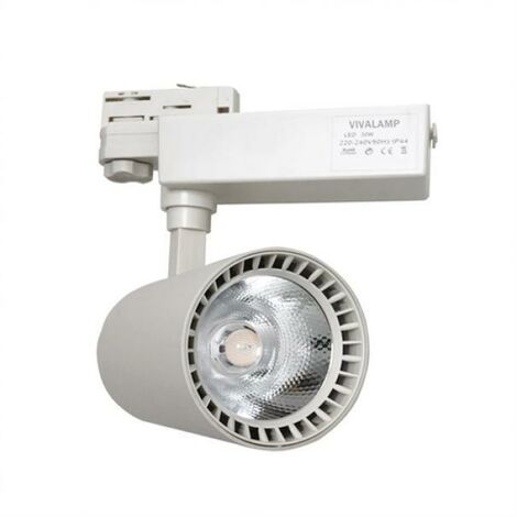 Faretto led a binario 30w trifase illuminazione a binario led fb-10-30w 4200k