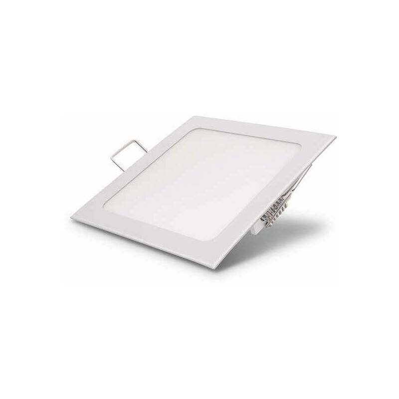 Image of Faretto led da Incasso 24W 1700lm (192W) Quadrato Bianco 300mmx300mm - Bianco Caldo 2700K