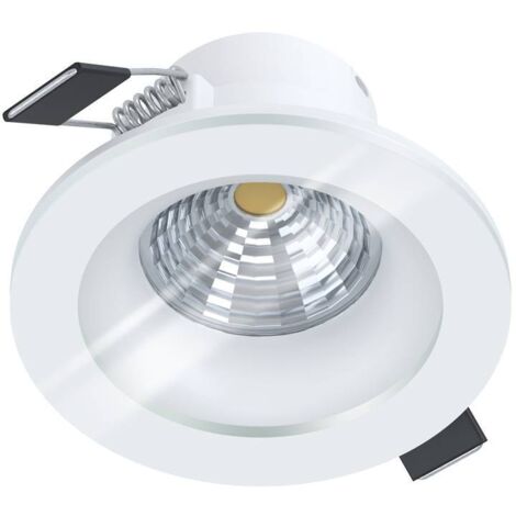 faretto led ad incasso "salabate" 380 lm 2700k, ø9 cm