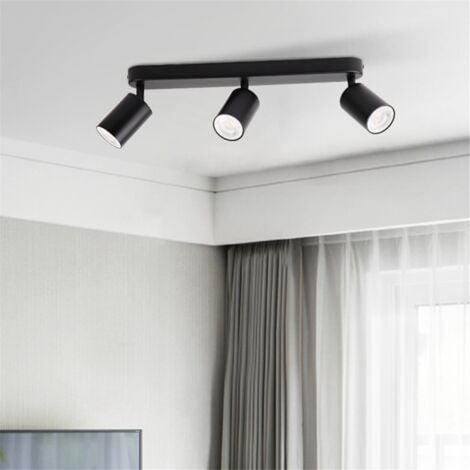 Faretto LED antiriflesso, lampadario, lampada da soffitto, camera da letto, corridoio, faretto da binario per casa e arredamento, testa singola