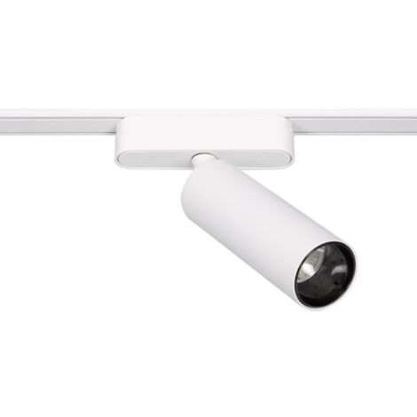 Faretto LED Binario Magnetico Monofase 25mm Super Slim 15W 48V CRI90 Bianco (UGR16) Bianco Caldo 2700K